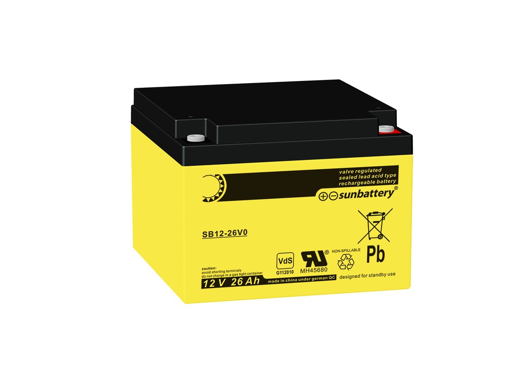 SUN Battery SB12-26V0