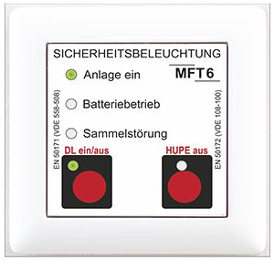 Externes Meldetableau MFT 6 ( konventionel )