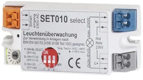 SET10 Leuchtenbaustein