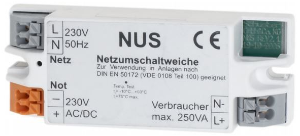 Netzumschaltweiche /NUS 250VA,cbl CS