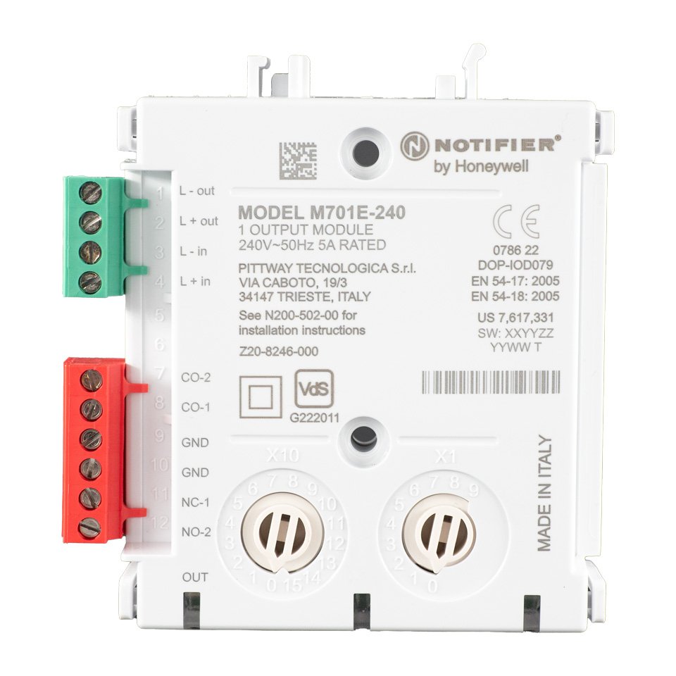 Steuermodul für Netzschaltspannung für den NOTIFIER Ringbus