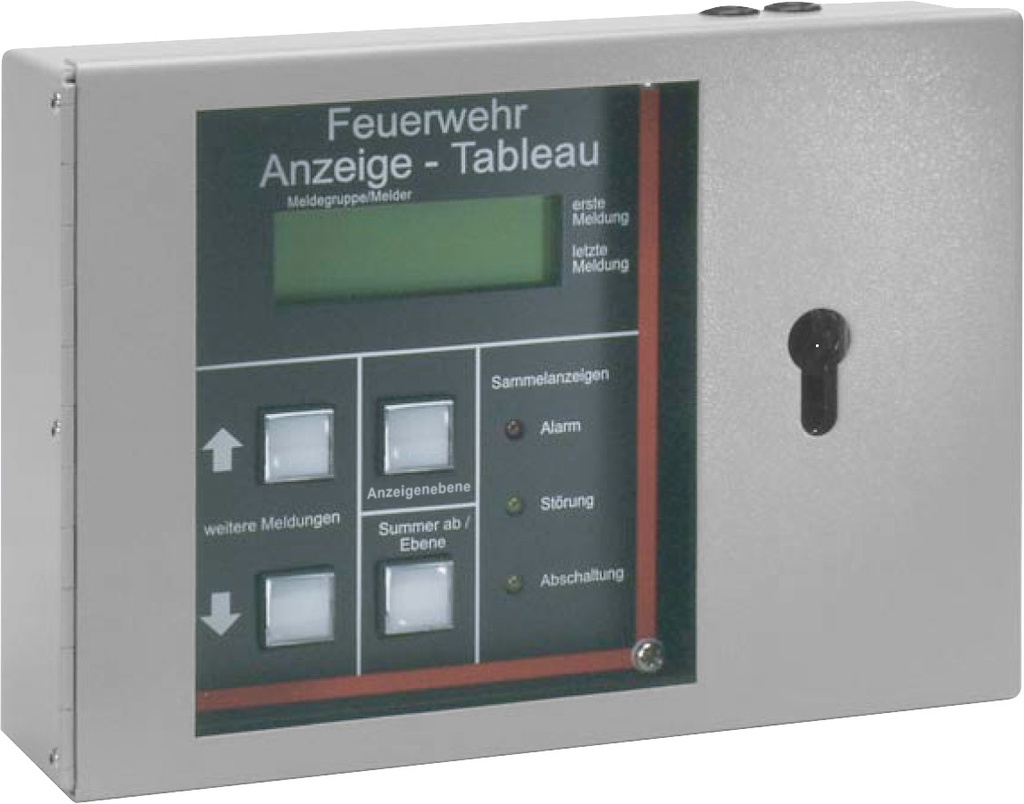 Feuerwehranzeigetableau FAT 3000-EDP-Protokoll für FlexES Control