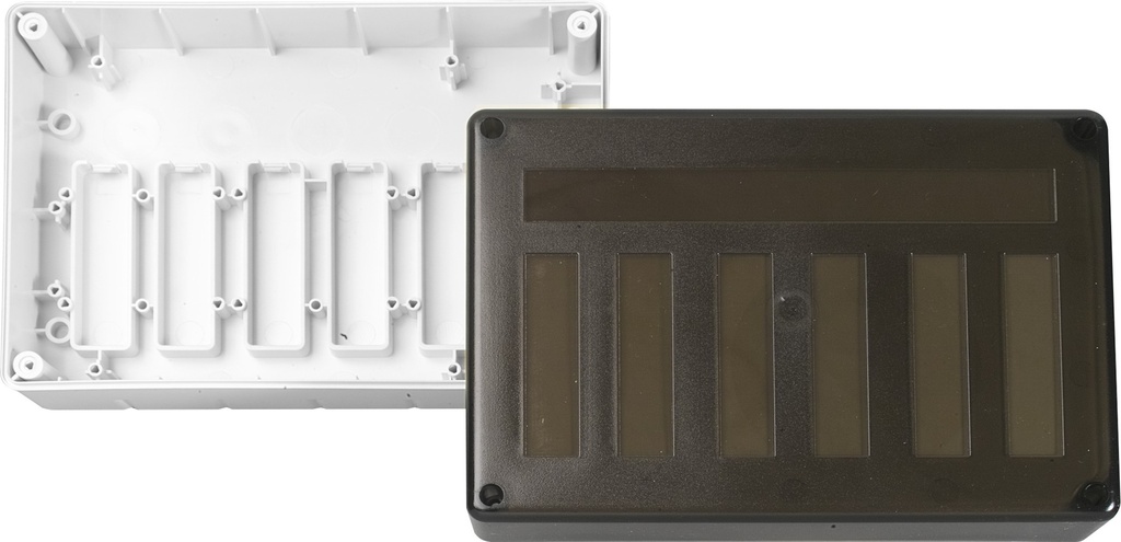 Modul-Aufputzgehäuse für bis zu 6 Koppler 808606