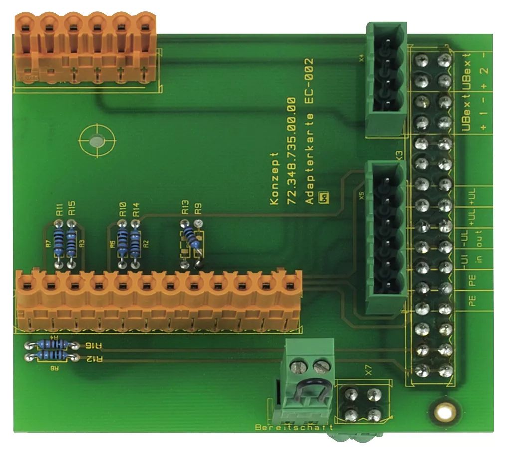 Adapterplatine für Netzteil DCU 2403